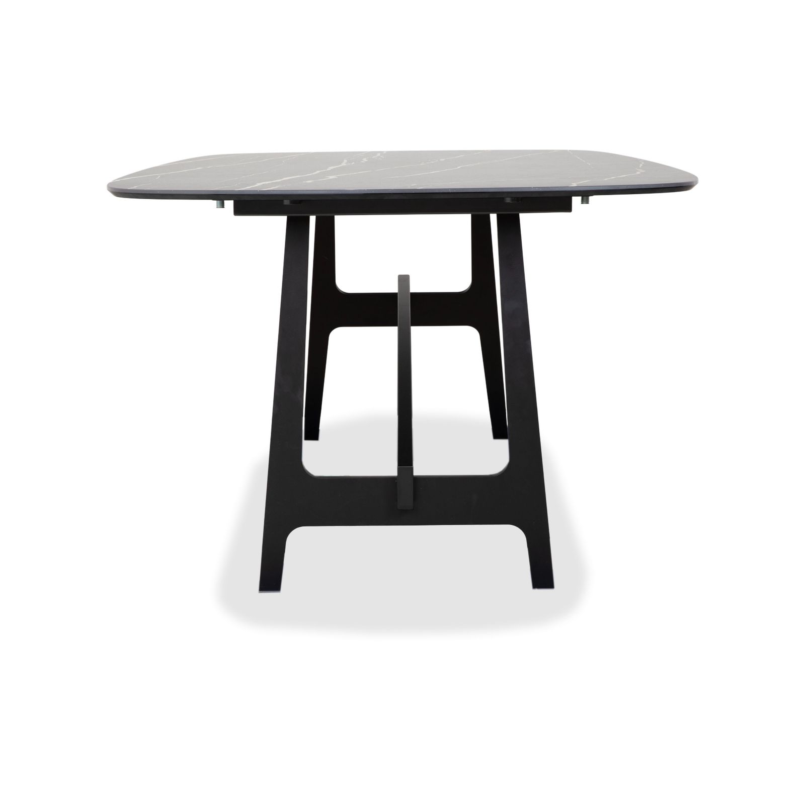 photo for sale Table à manger Bonaldo Slot, noire, blanche, anthracite, 200 x 108 cm, par Giuseppe Viganò