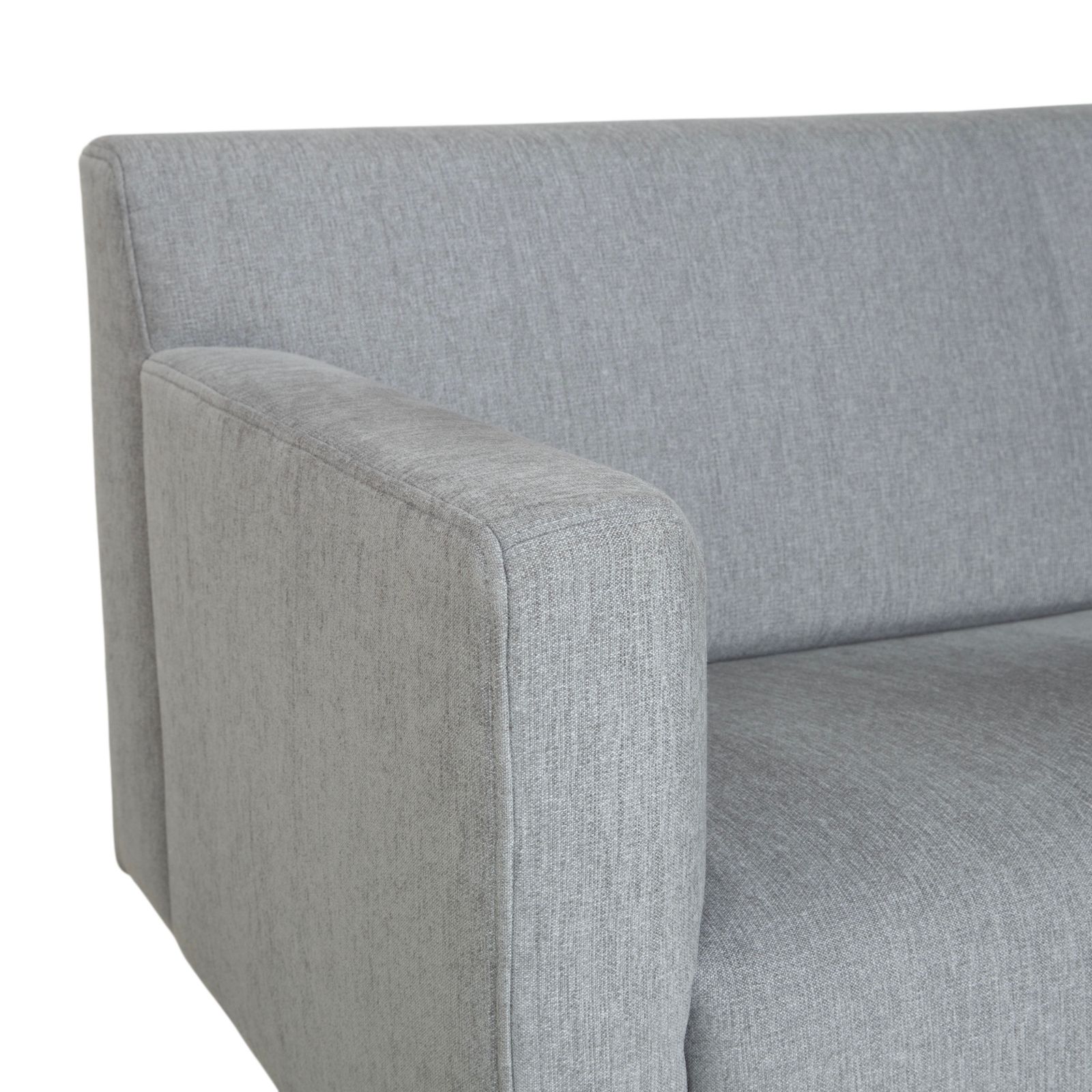 Canapé 3 places Rolf Benz 328 en tissu gris clair photo vinterior