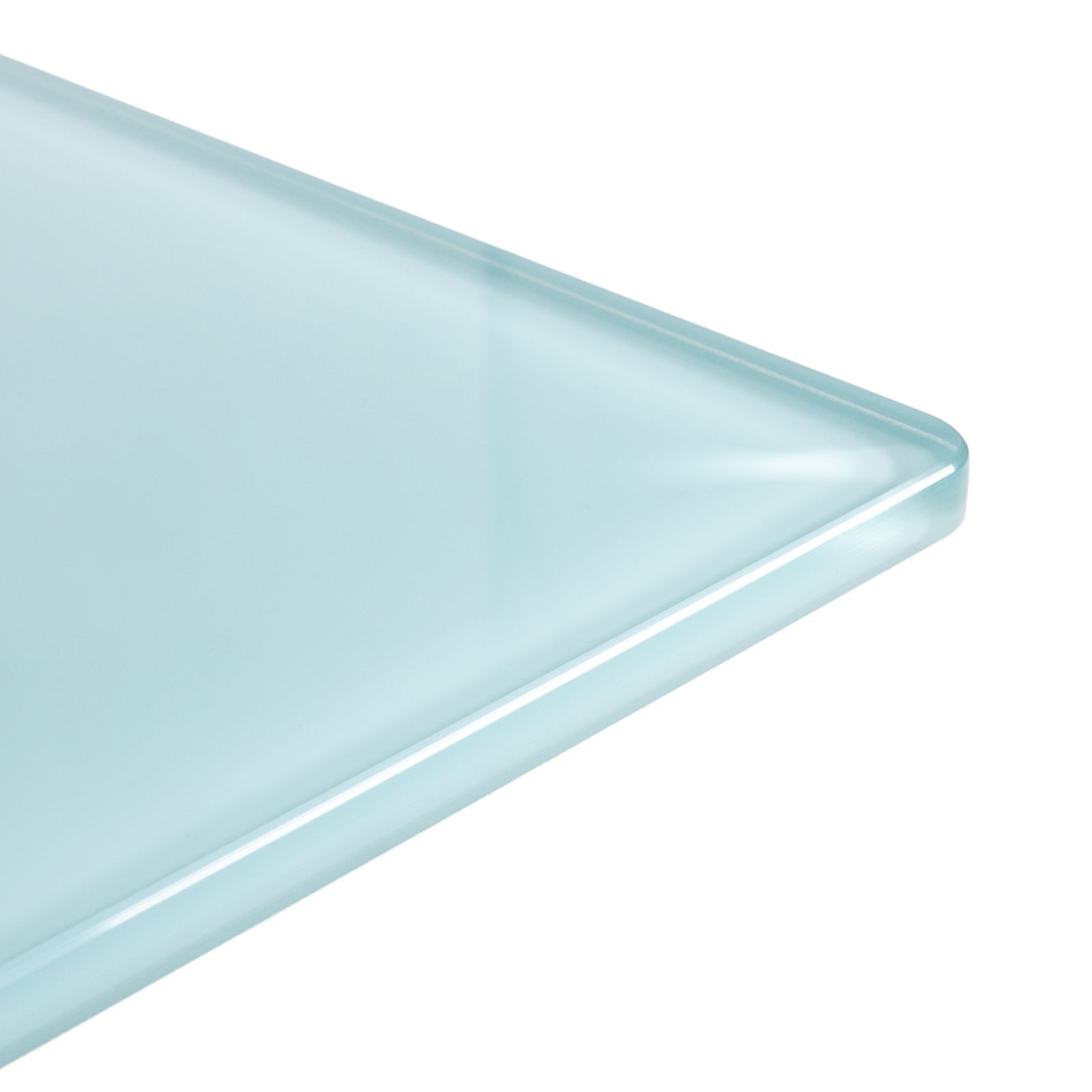 Cattelan Italia Glass Dining Table Light Blue Turquoise Frame White 240 X 120 Cm photo for sale
