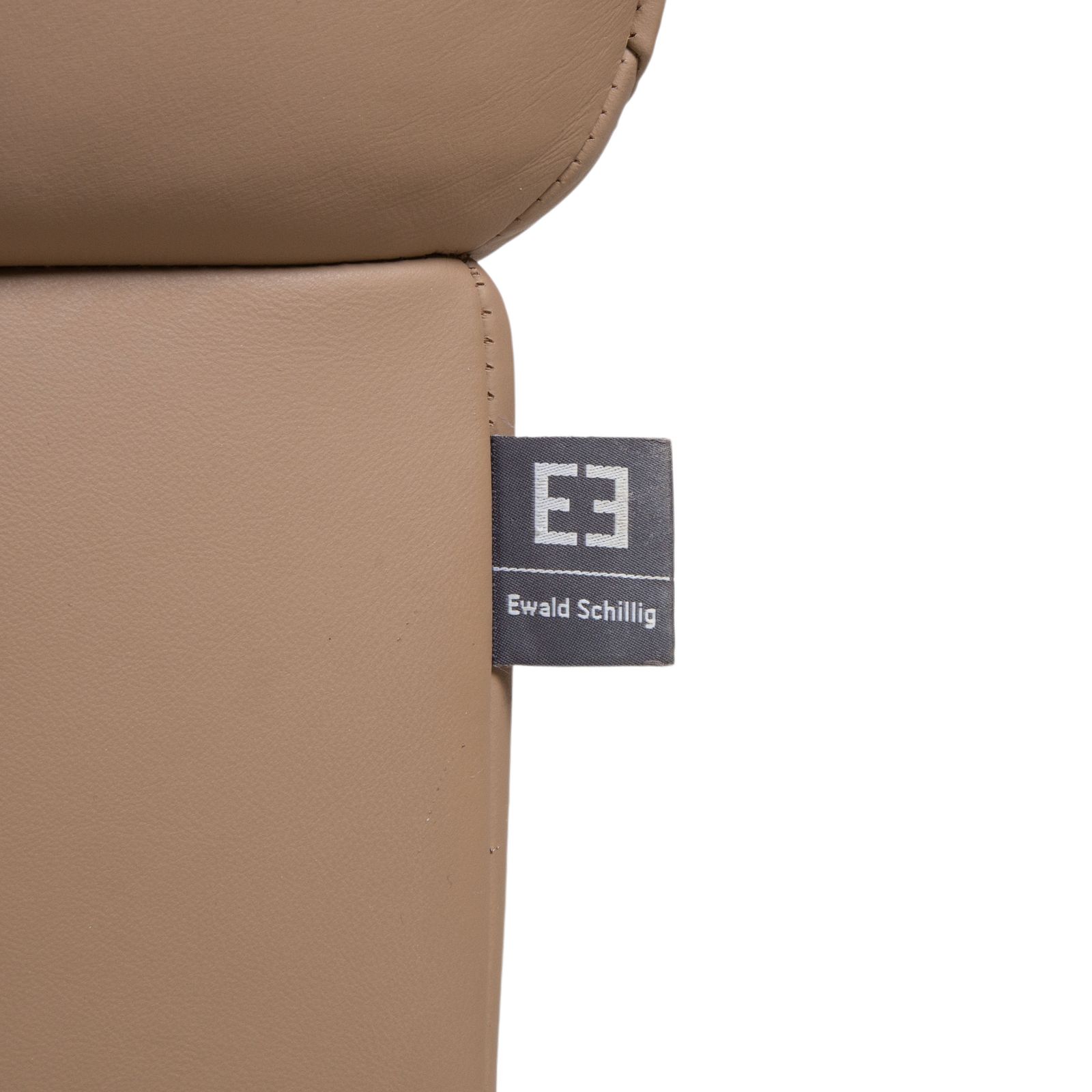 photo furniture Canapé d'angle Ewald Schillig Courage en cuir marron, fonction manuelle