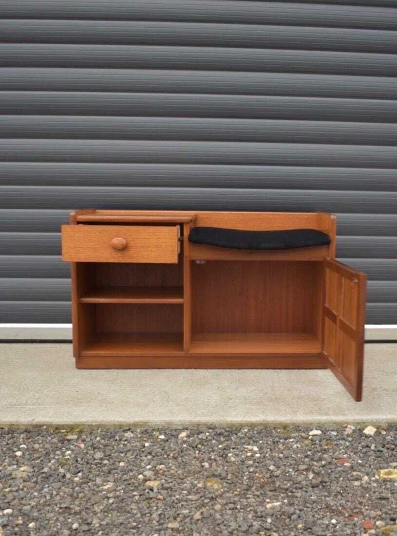 photo furniture Mid Century Nathan Telephone Table/ Cabinet