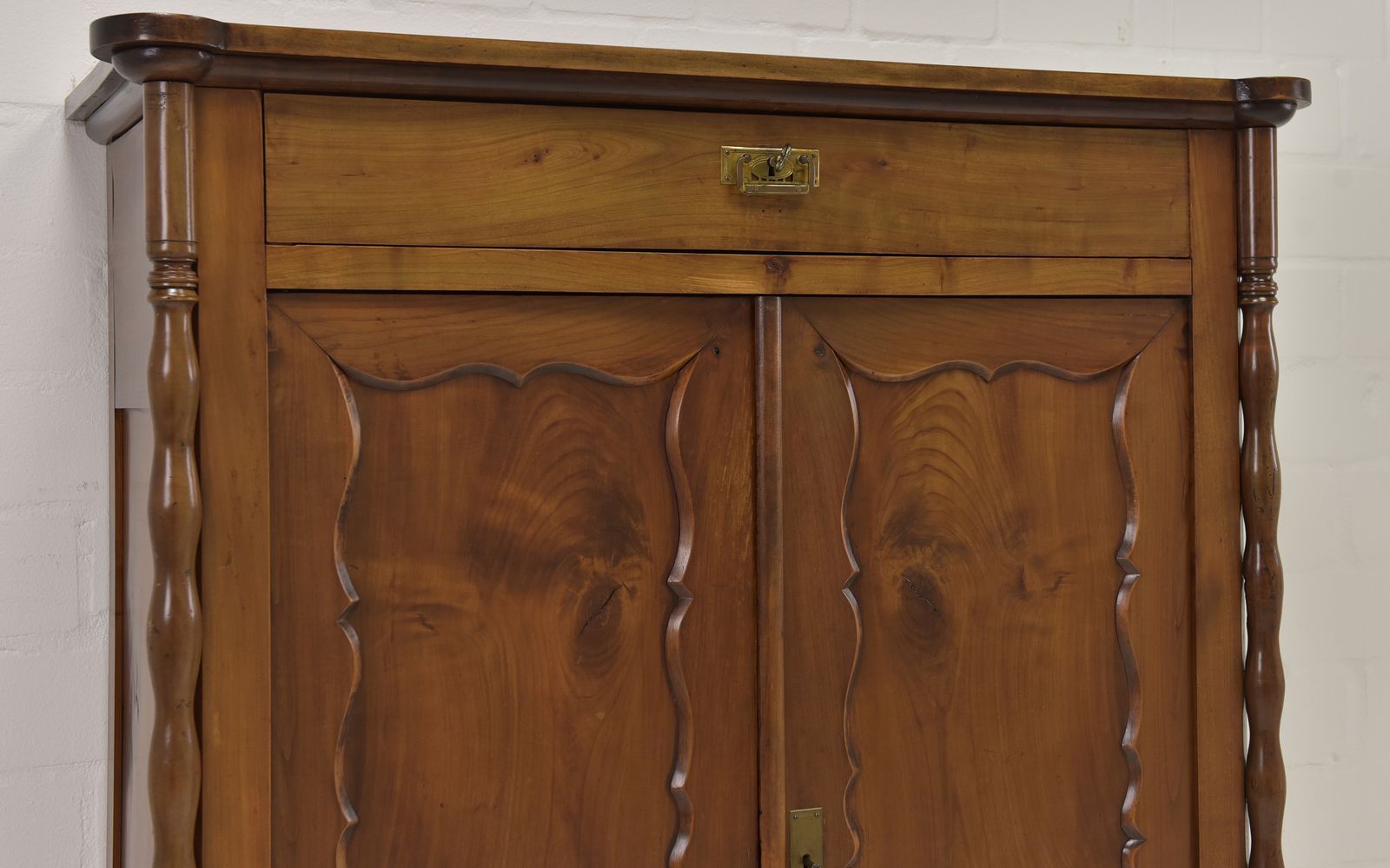 photo furniture Antique! Restored Cherrywood Sideboard, Late Biedermeier, Louis Philippe Cabinet