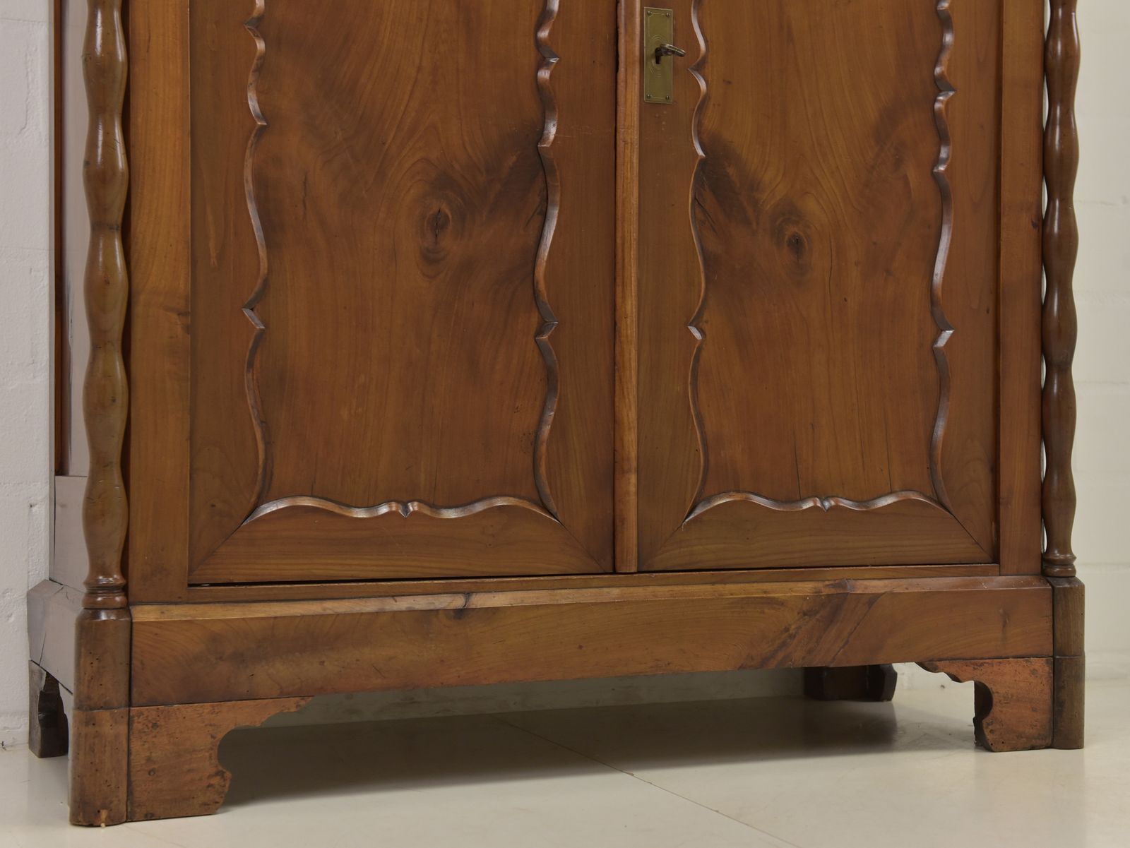photo for sale Antique! Restored Cherrywood Sideboard, Late Biedermeier, Louis Philippe Cabinet