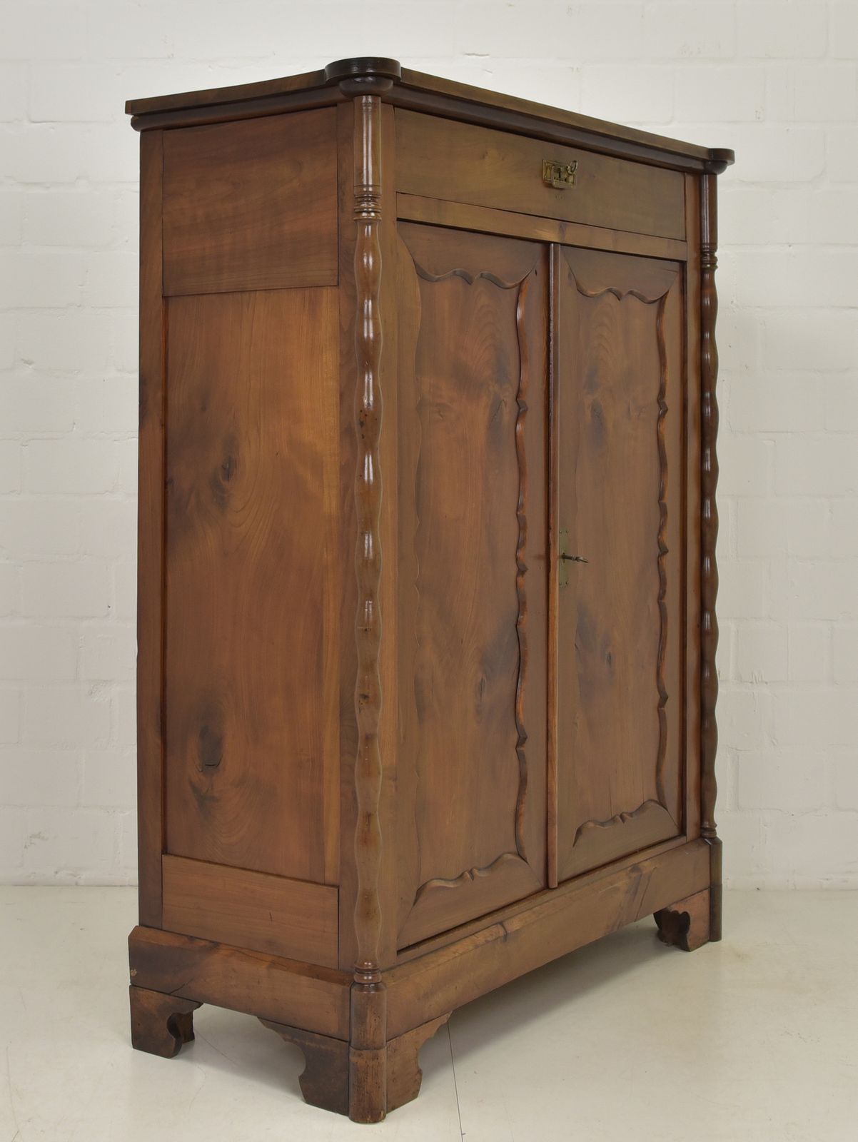 Furniture Antique! Restored Cherrywood Sideboard, Late Biedermeier, Louis Philippe Cabinet photo