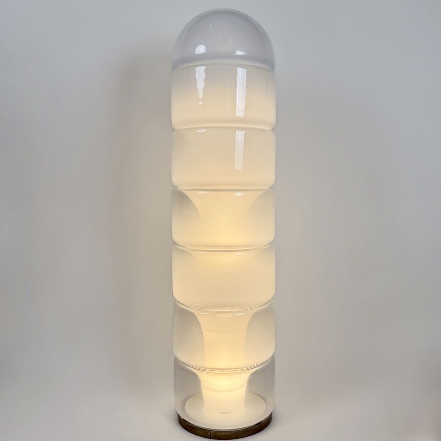 Sfumato Lt316 Murano Glass Floor Lamp By Carlo Nason For Av Mazzega