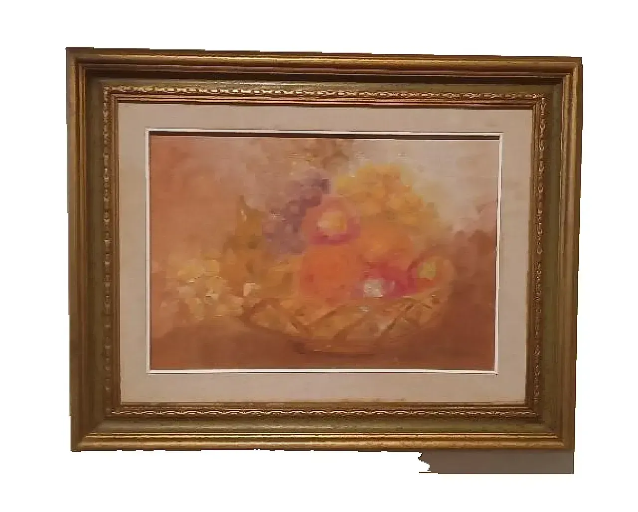 Sill Life By Guido Guidi, Oil On Canvas, 20th Century photo for sale