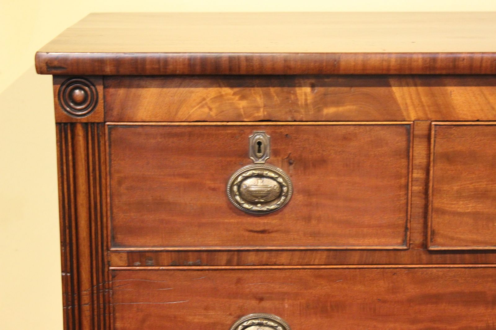 19thc. Scottish Mahogany Chest Of Drawers photo 1140.0