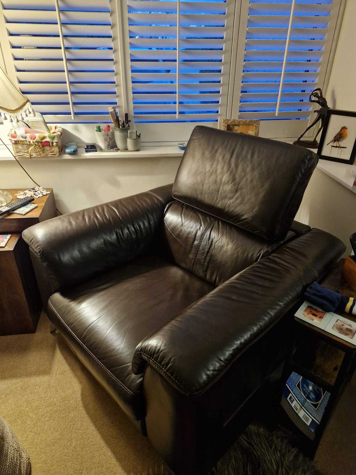 Dfs Tahiti Power Recliner Chair photo for sale