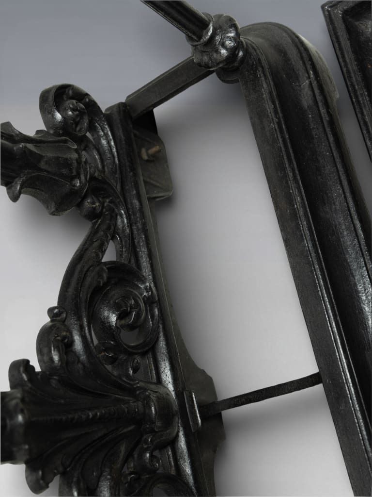 1450.0 Victorian Coalbrookdale Cast Iron Stick Stand photo