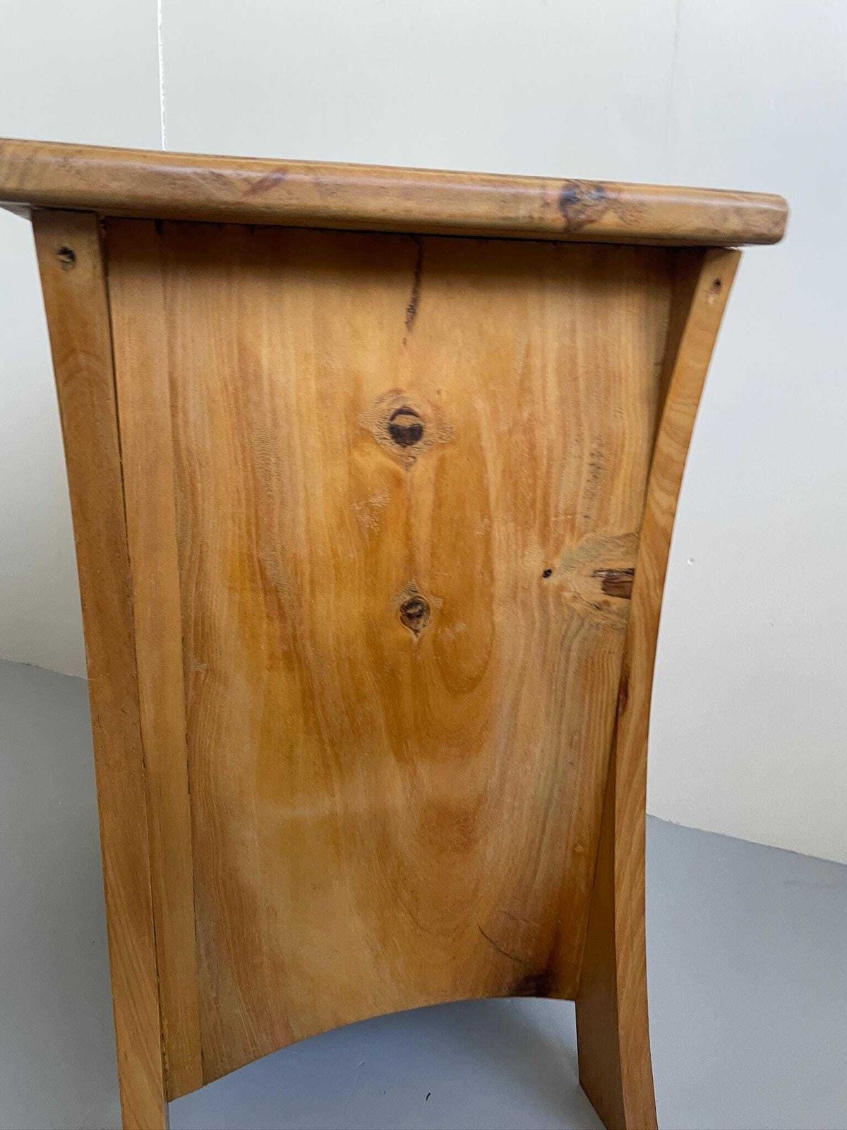 Quirky Contemporary Wooden Nightstand Bedside Table With Drawers photo buy