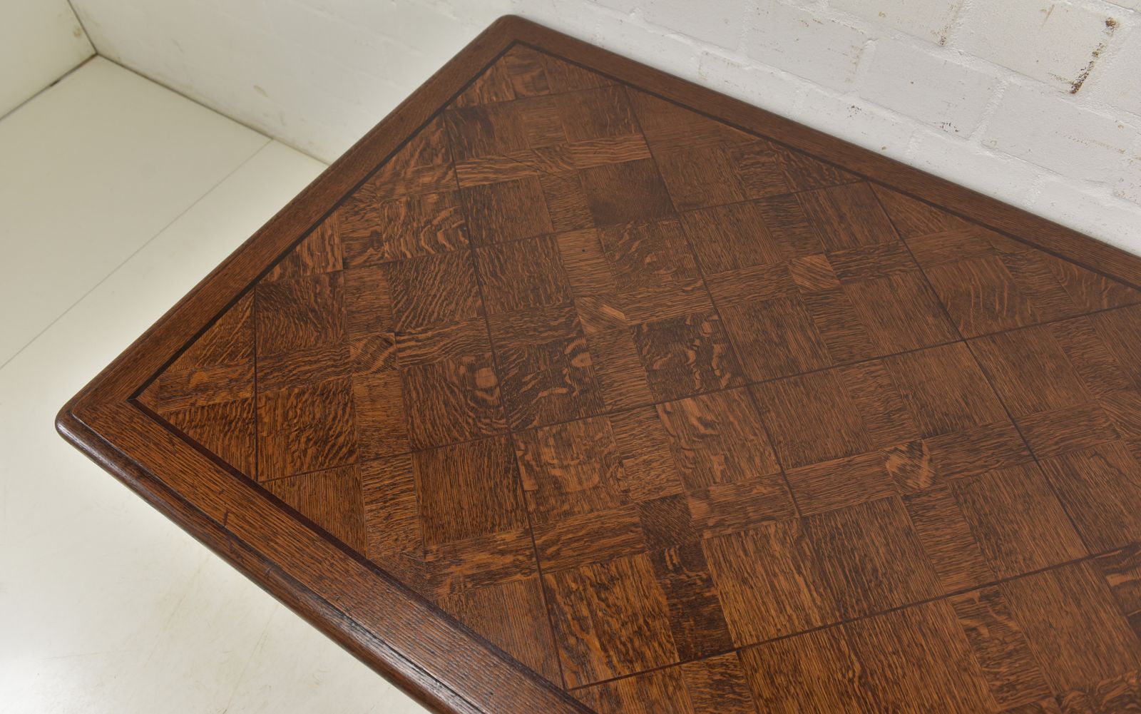 Antique! Restored Solid Oak Dining Table, 148 X 105 Cm, Gründerzeit/Historicism Style photo Furniture