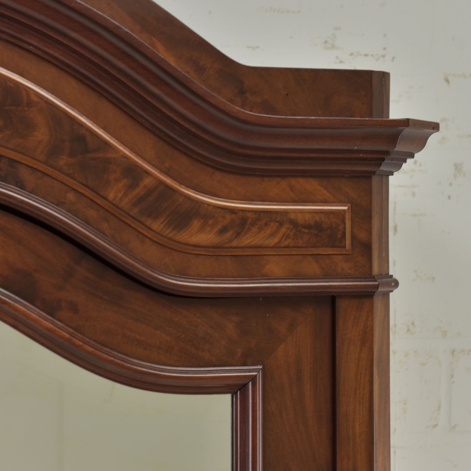 Antique! Single Door Wardrobe, Restored Mahogany, Louis Philippe Style, Hall Wardrobe photo buy