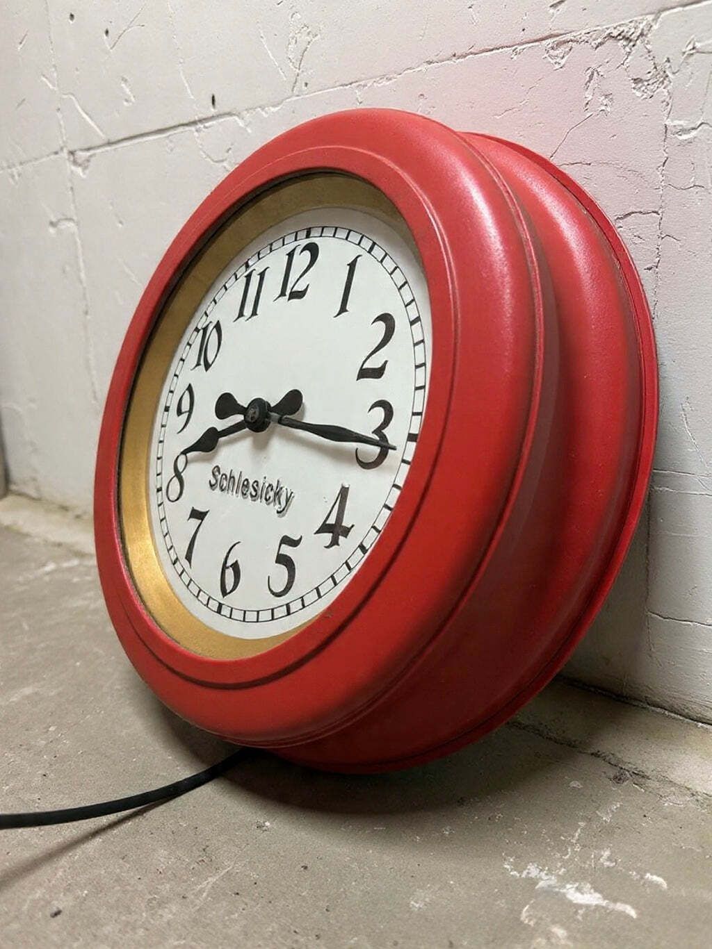 Early 1900s Ctw Shop Clock From Renowned Watchmaker & Dealer F.Schlesicky photo buy