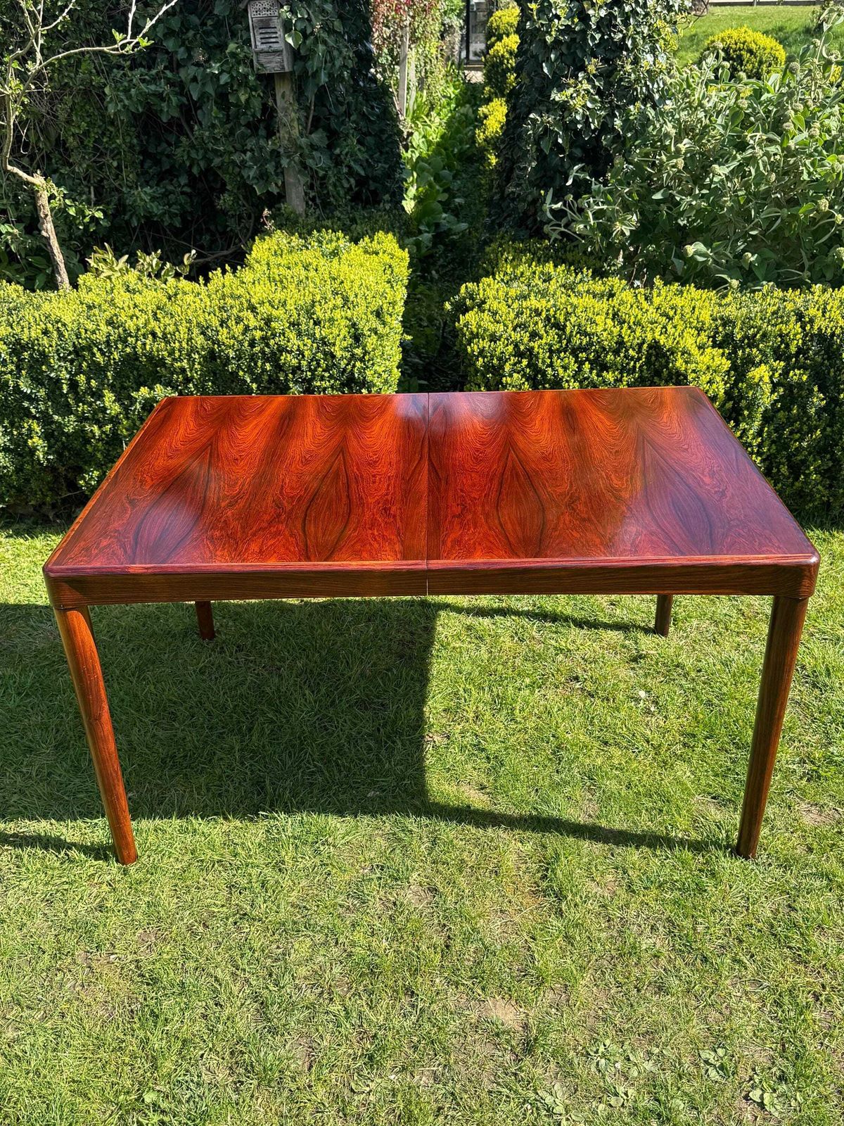 Mid Century Modern Danish Rosewood Dining Table By H. W. Klein For Bramin, 1960s   Pending A10 Certificate photo Furniture
