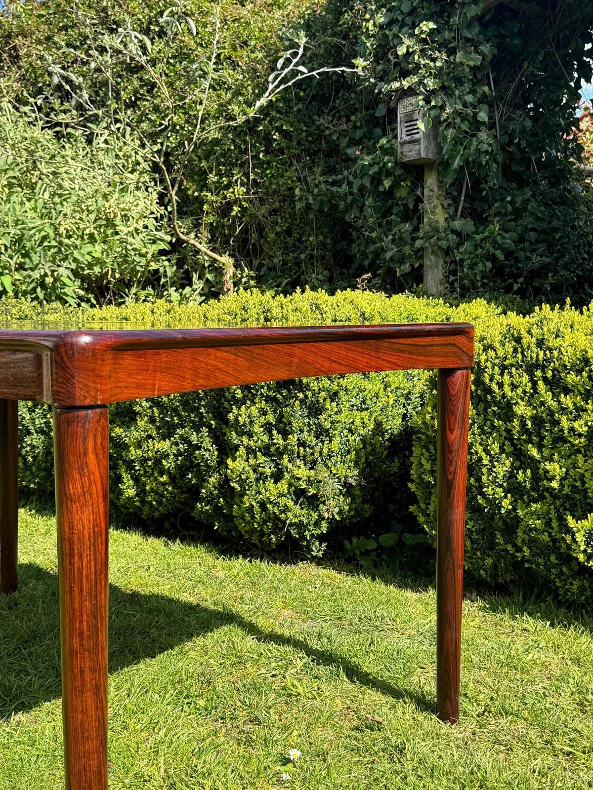 2550.0 Mid Century Modern Danish Rosewood Dining Table By H. W. Klein For Bramin, 1960s   Pending A10 Certificate photo