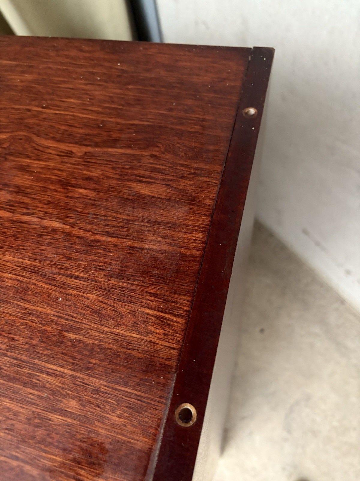 photo for sale Vtg Late Mid Century Danish Rosewood Bookcase Cabinet Scandi Retro R1149