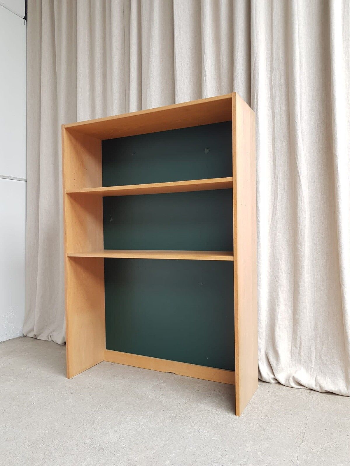 Vtg Mid Century Danish Oak Bookcase Shelving Wall Unit Retro Scandi R189 photo 140.0