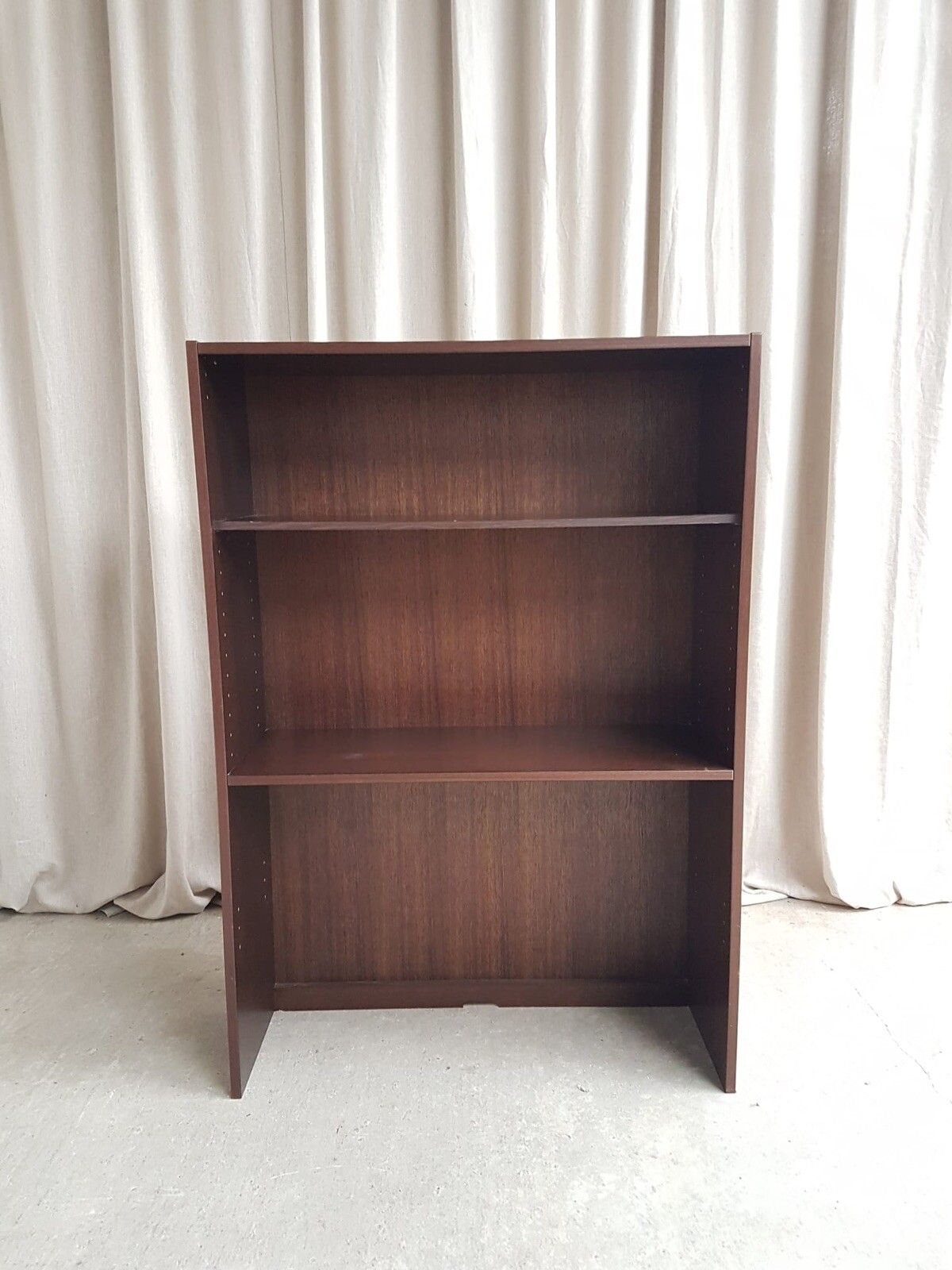 Vtg Late Mid Century Danish Bookcase Shelving Wall Unit Retro Scandi R290 photo for sale