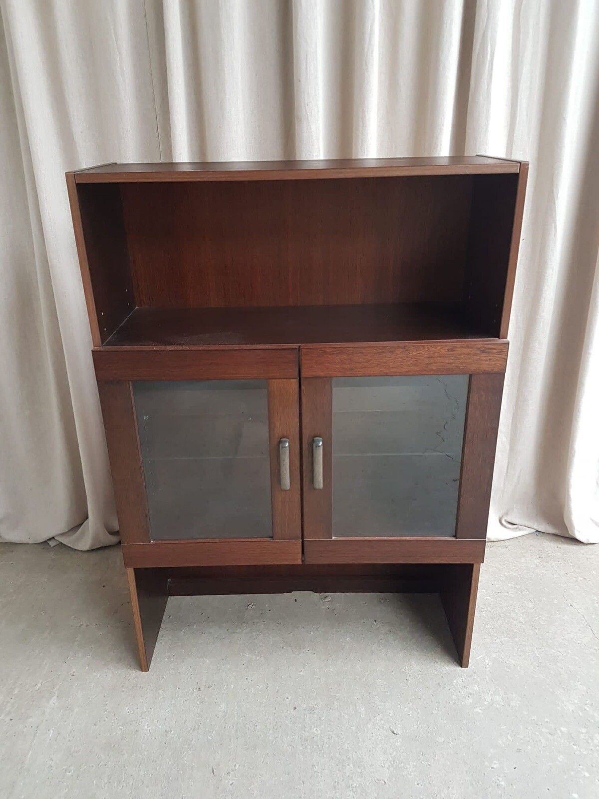 Vtg Late Mid Century Danish Bookcase Shelving Wall Unit Retro Scandi R291 photo Furniture