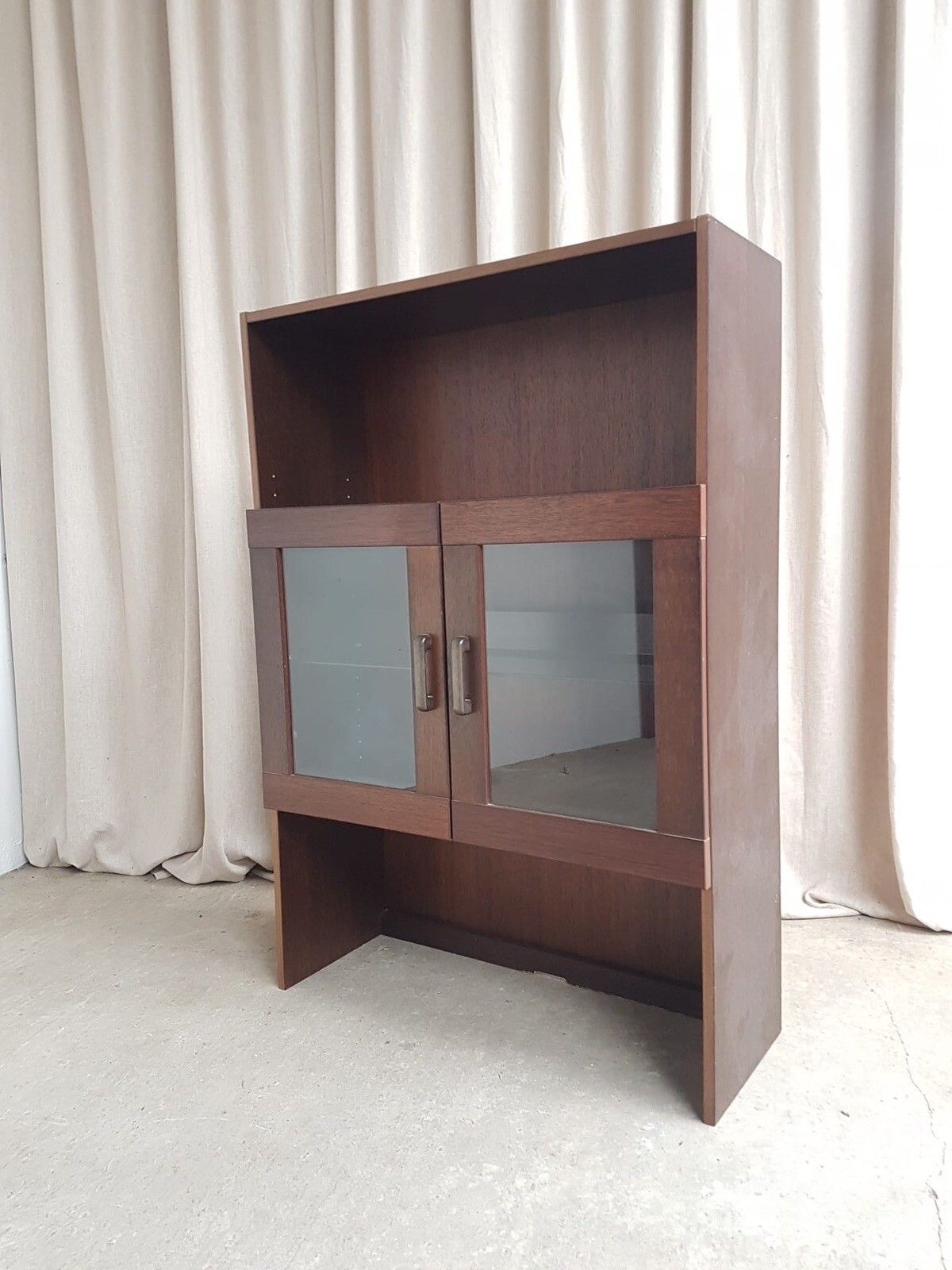 Vtg Late Mid Century Danish Bookcase Shelving Wall Unit Retro Scandi R291 photo buy