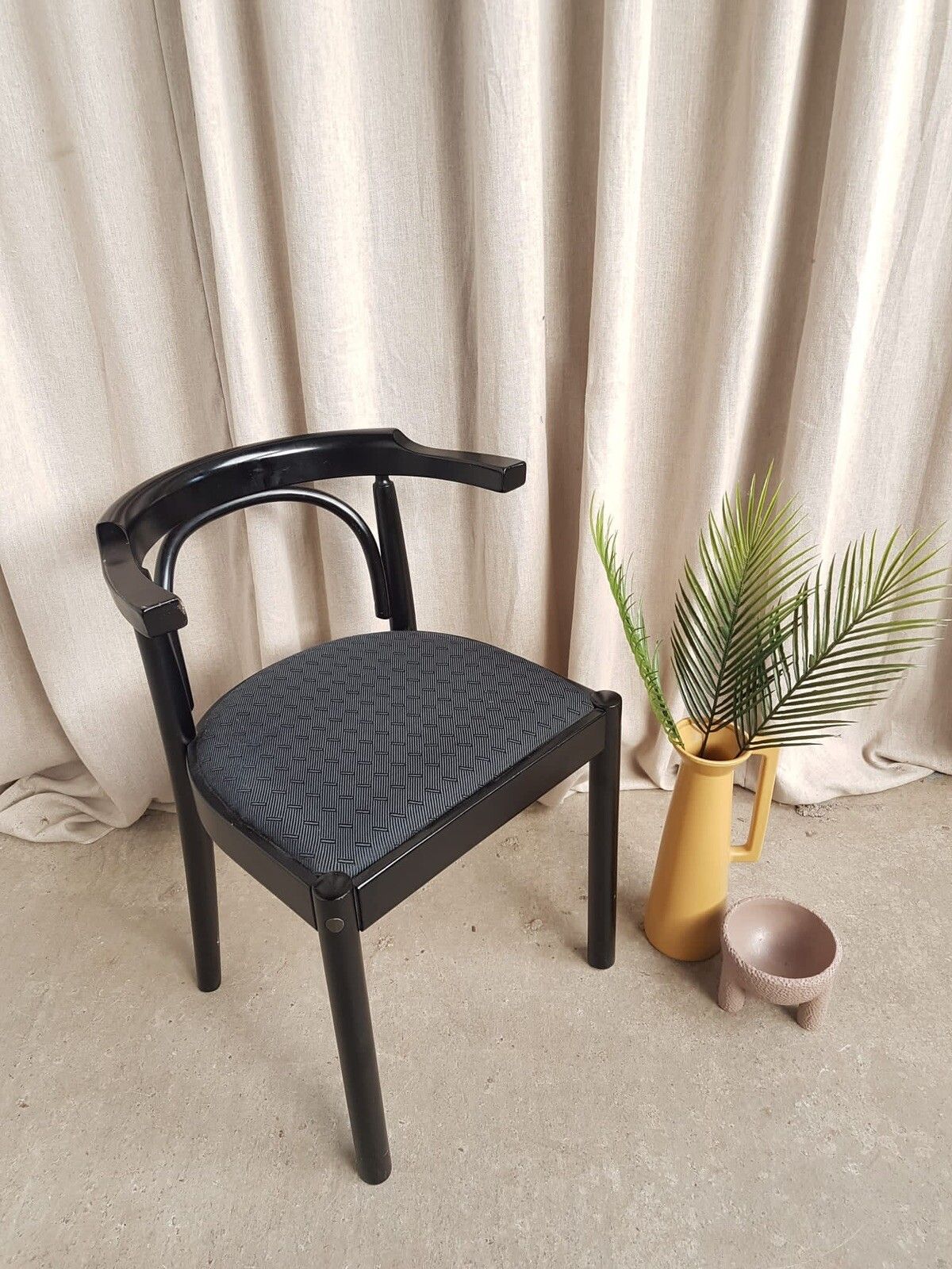 Vtg Late Mid Century Thonet Style Armchair Side Occasional Desk Chair Retro R279 photo furniture