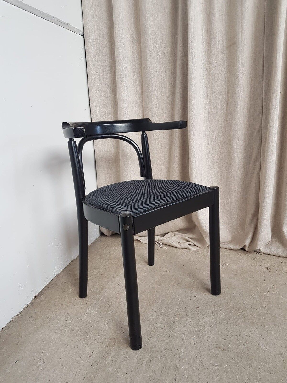 Vtg Late Mid Century Thonet Style Armchair Side Occasional Desk Chair Retro R279 photo for sale