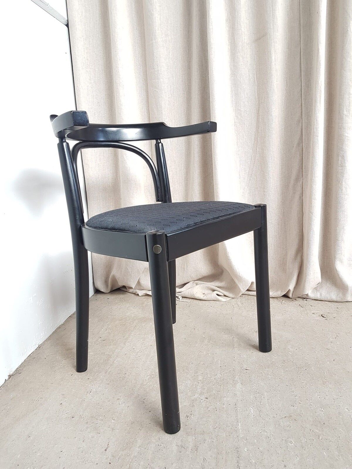 Vtg Late Mid Century Thonet Style Armchair Side Occasional Desk Chair Retro R279 photo Furniture