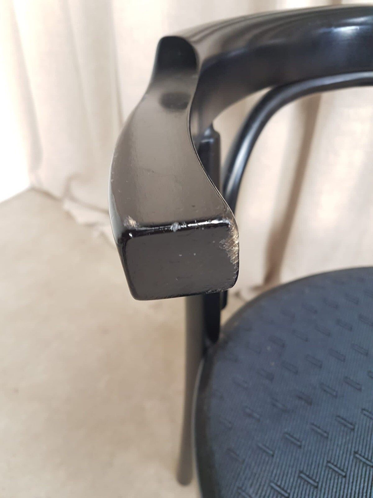 photo buy Vtg Late Mid Century Thonet Style Armchair Side Occasional Desk Chair Retro R279