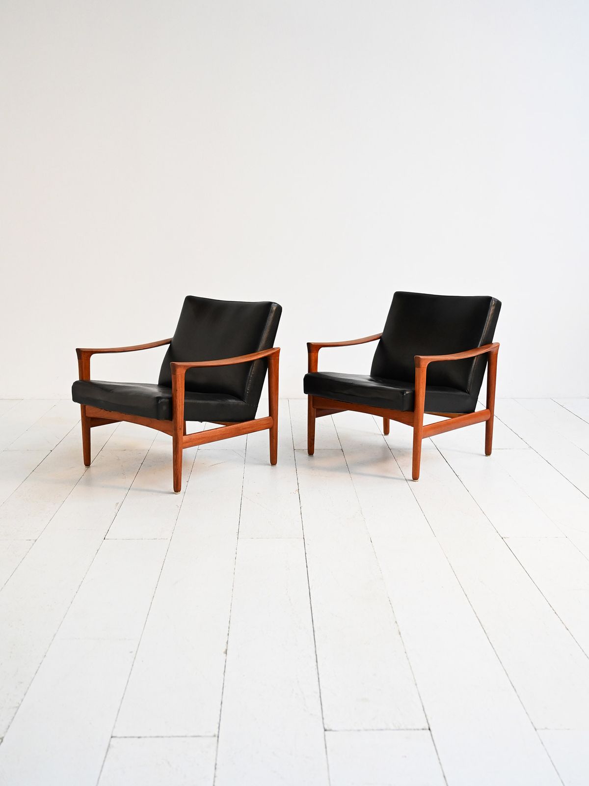 "Oslo" fauteuils van Inge Andersson voor Bröderna Anderssons, jaren 1960 photo for sale