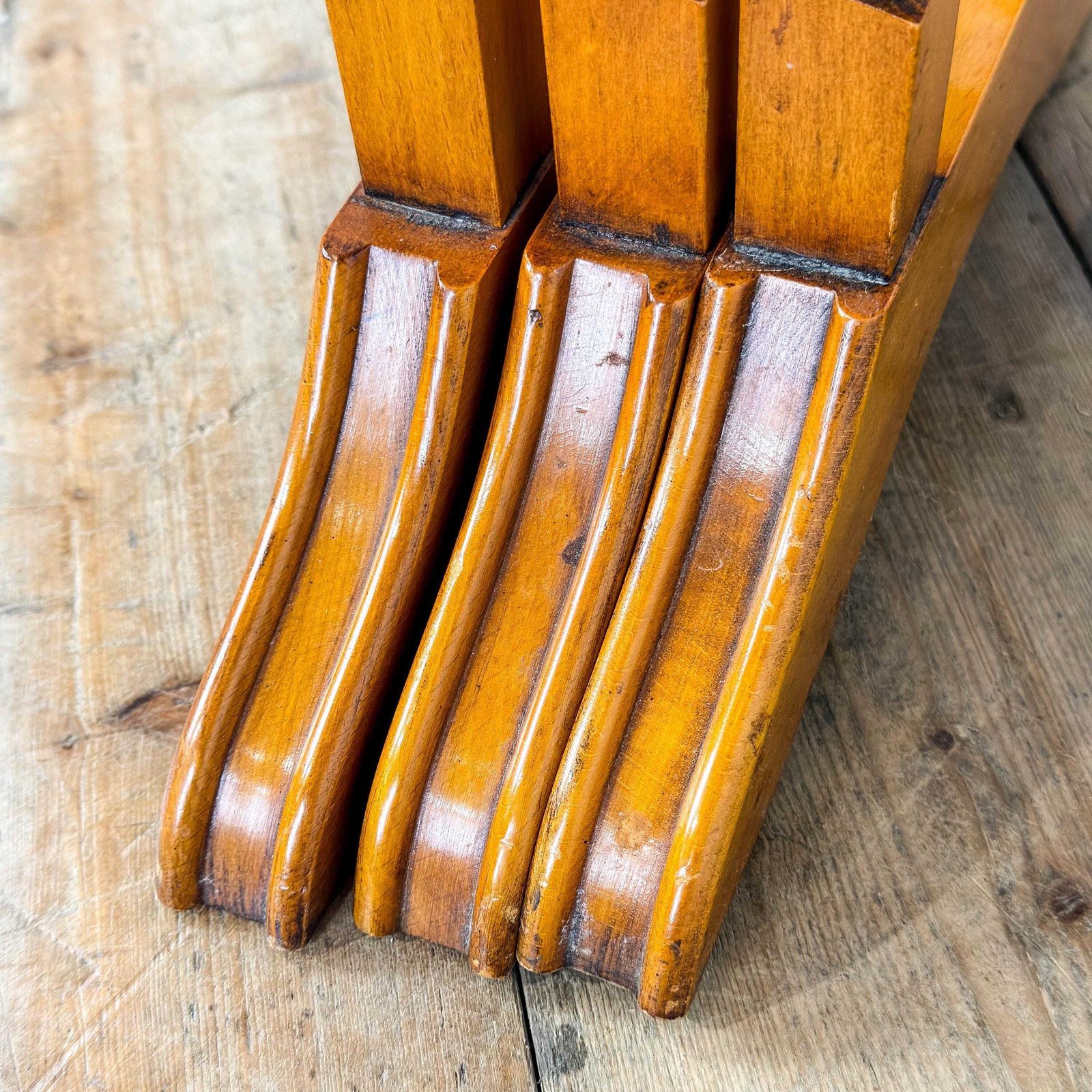 photo buy Vintage Nest Of Yew Wood Side Tables | Antique Oak Tables | Antique Side Tables | Antique Console Tables | Small Tables
