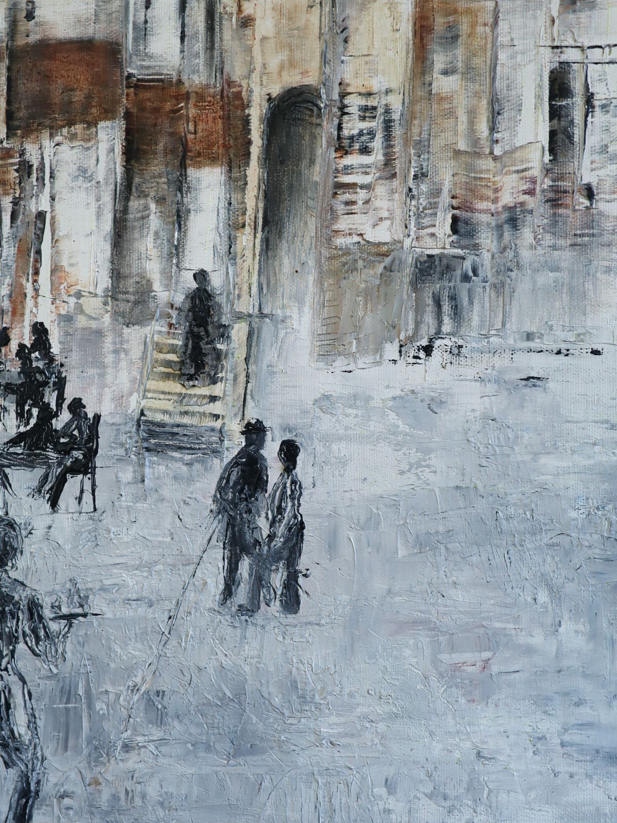 Old Town Reverieold Town Reverie In Oil Onto Canvas photo 523.0
