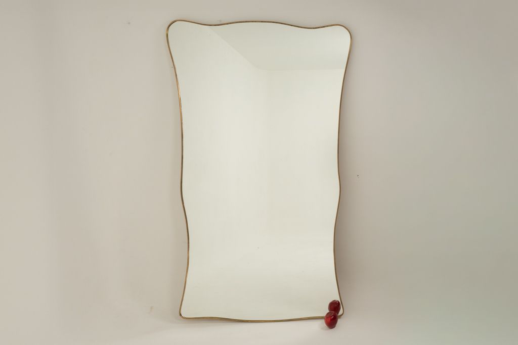 Pair Of Mirrors In The Style Of Gio Ponti. Realized In The 1980s. photo buy