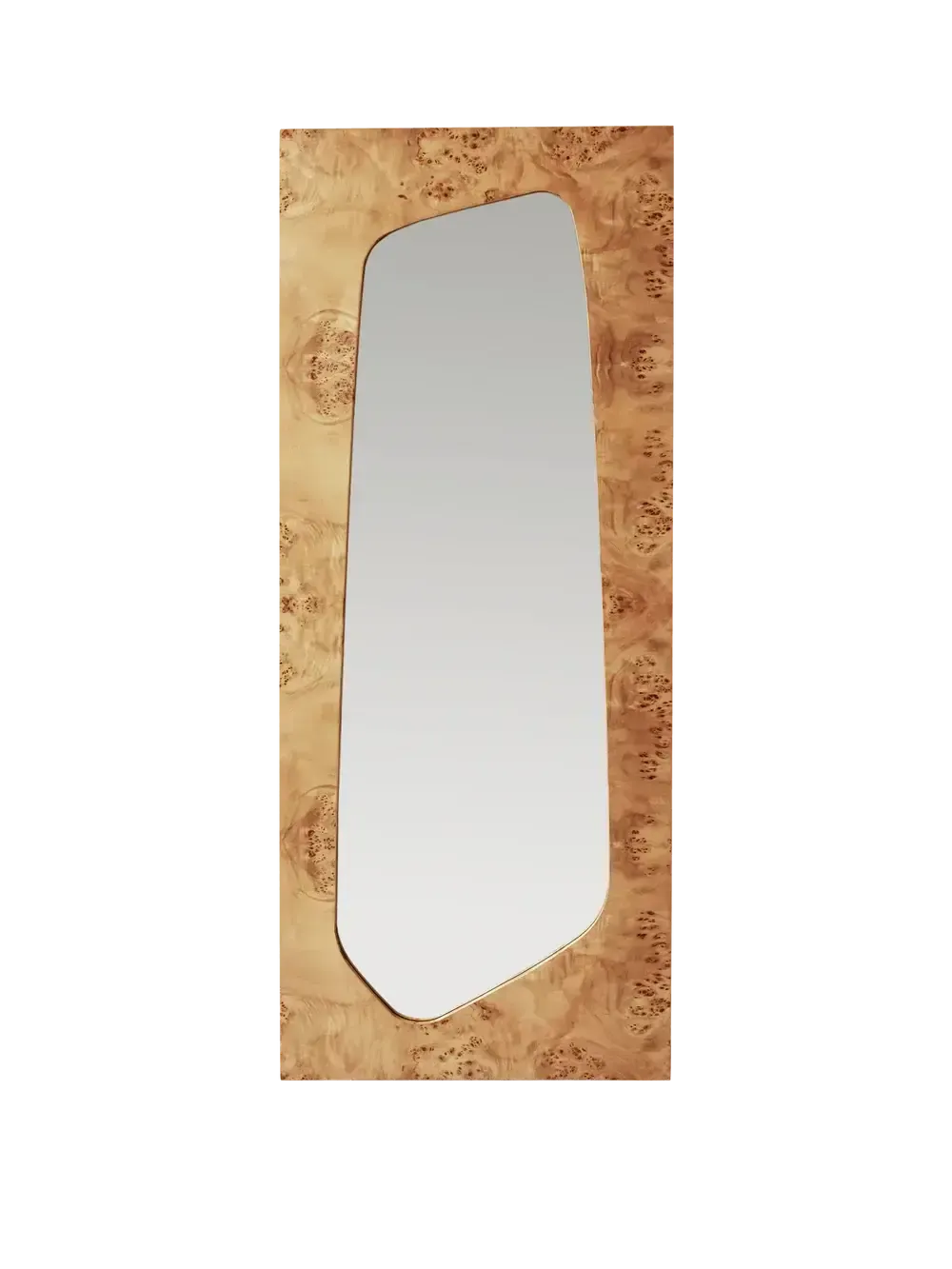 Ferm Living Folia Full Length Mirror Poplar Burl Wood photo 550.0