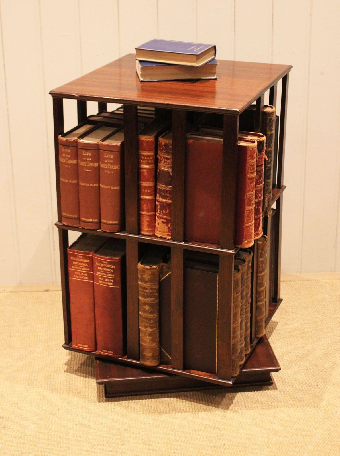 photo furniture Mahogany Revolving Bookcase