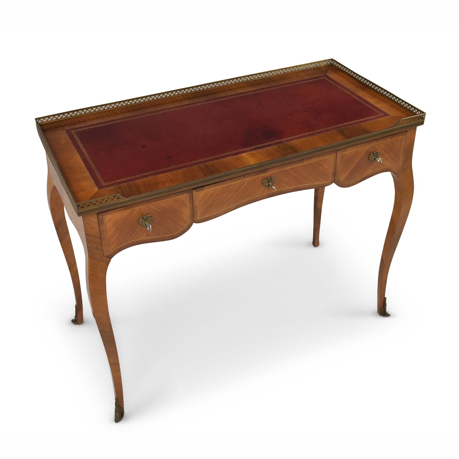 Antique! Restored Mahogany Ladies' Writing Desk, Louis XV Style / Art Deco Secretary