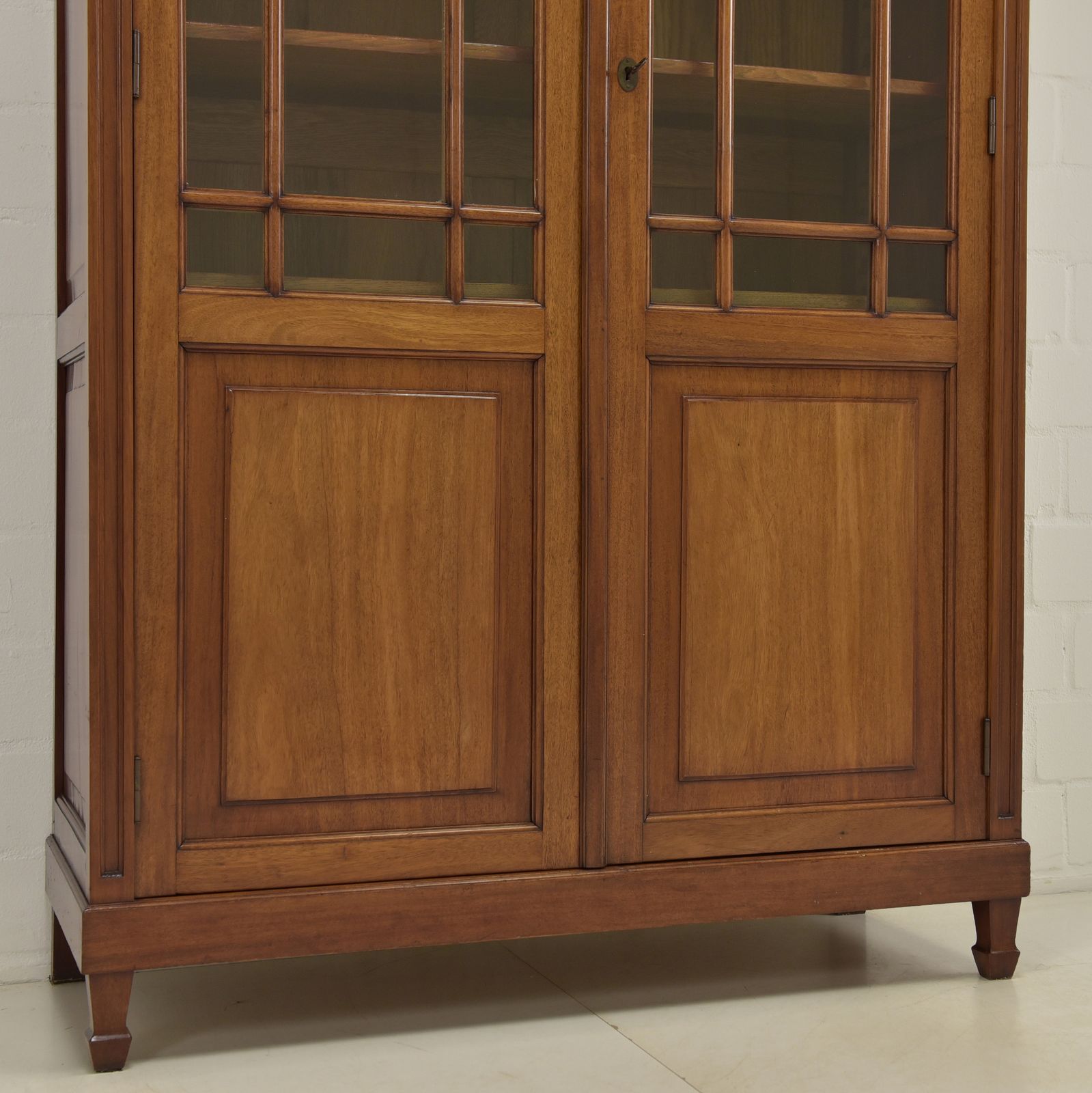 photo for sale Antique! Restored Art Nouveau/Art Deco Mahogany Bookcase/Display Cabinet