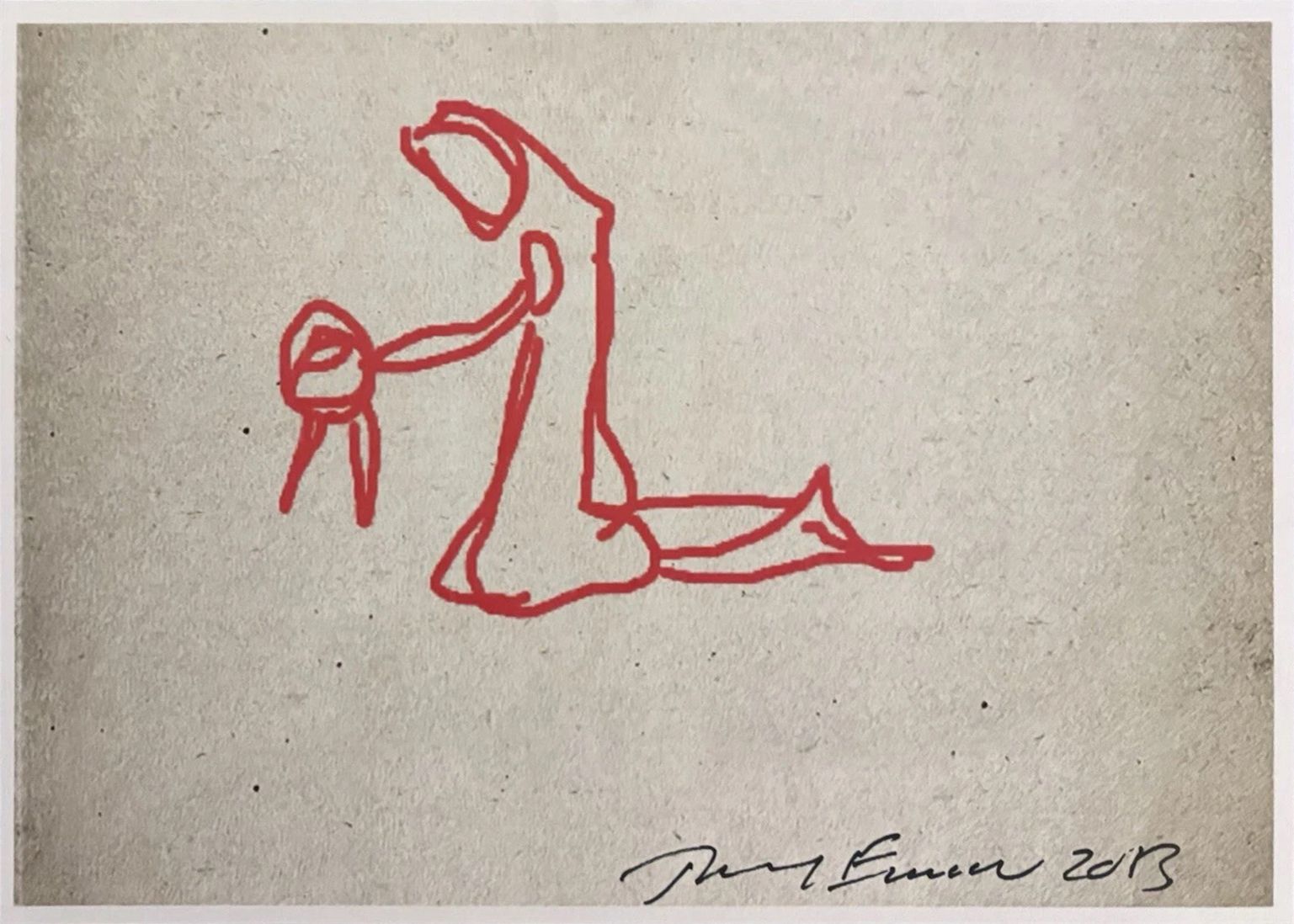 Tracey Emin Nativity Ipad Drawing (Complete Set Of 6) photo Art