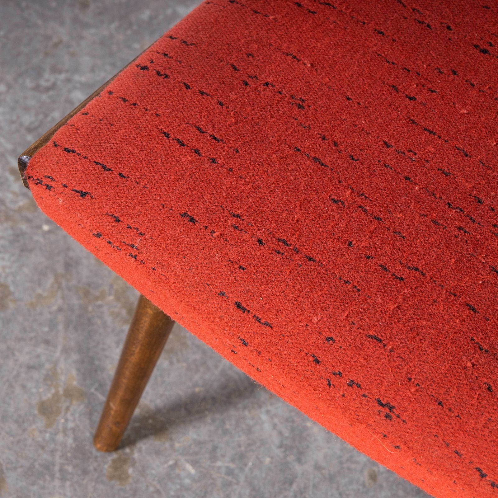 1950’s Upholstered Thon Warm Oak Dining Chairs By Radomir Hoffman – Set Of Four photo vintage