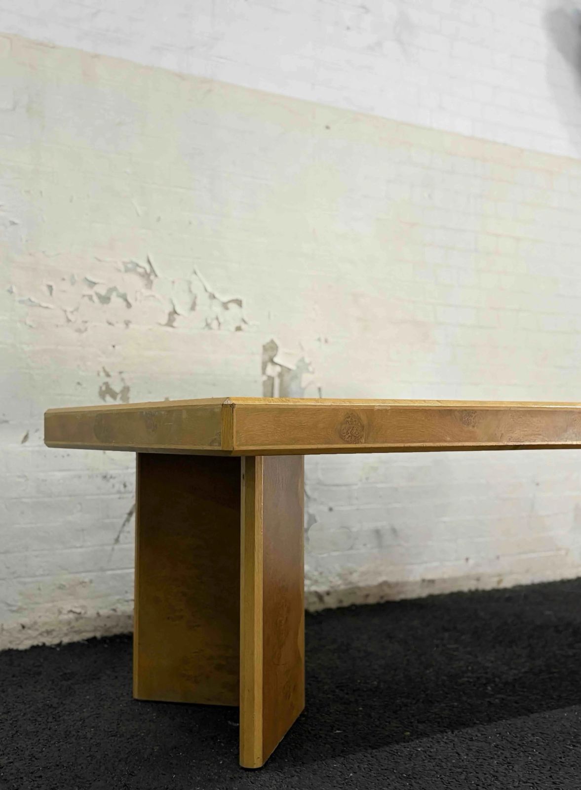 photo for sale John Home For Hk Living Ltd Burr Oak Dining Table, United Kingdom Circa 1998