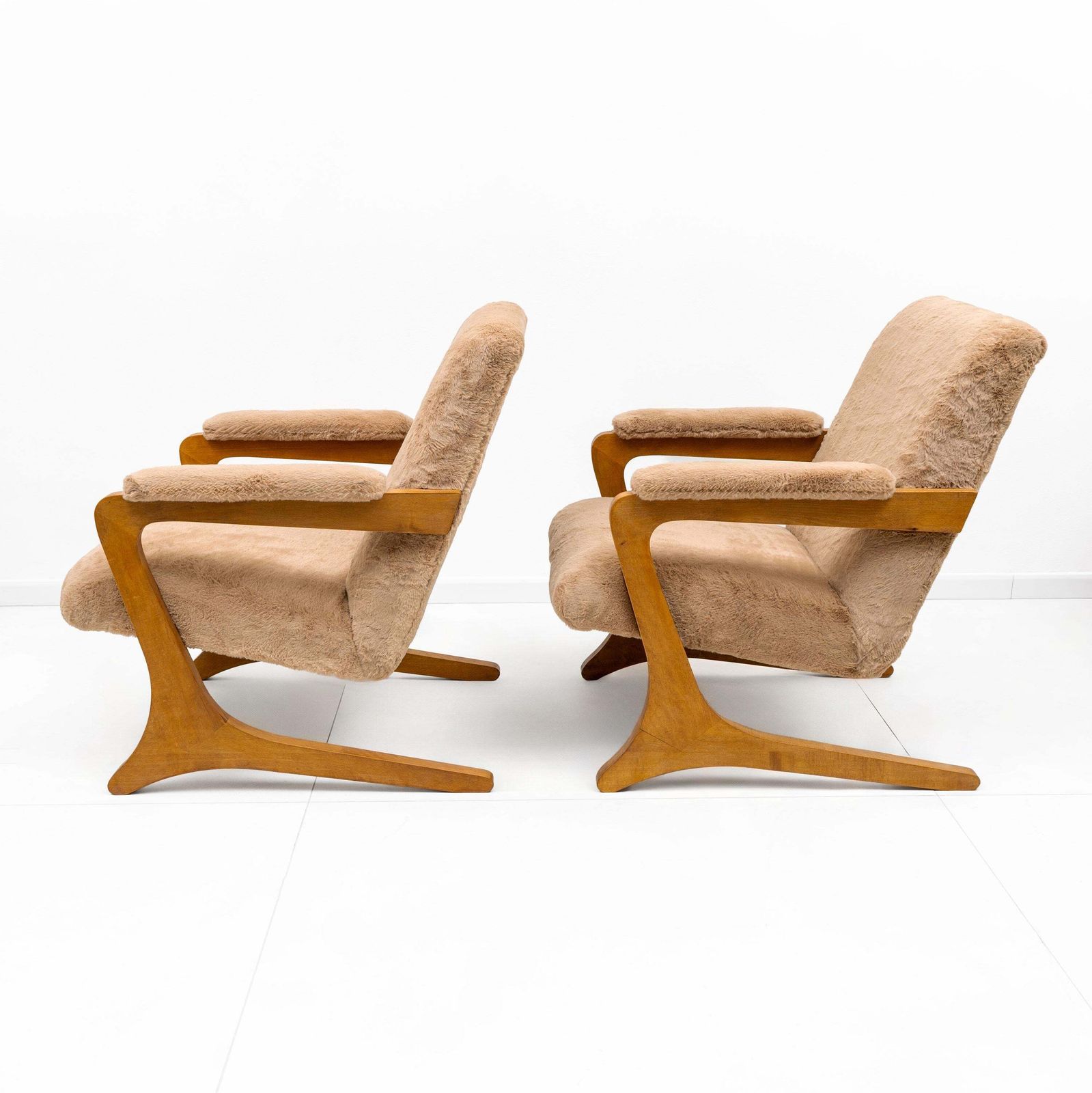 Pair Of "Zeca" Lounge Chairs Attributed To José Zanine Caldas, Brazil, 1960 photo for sale