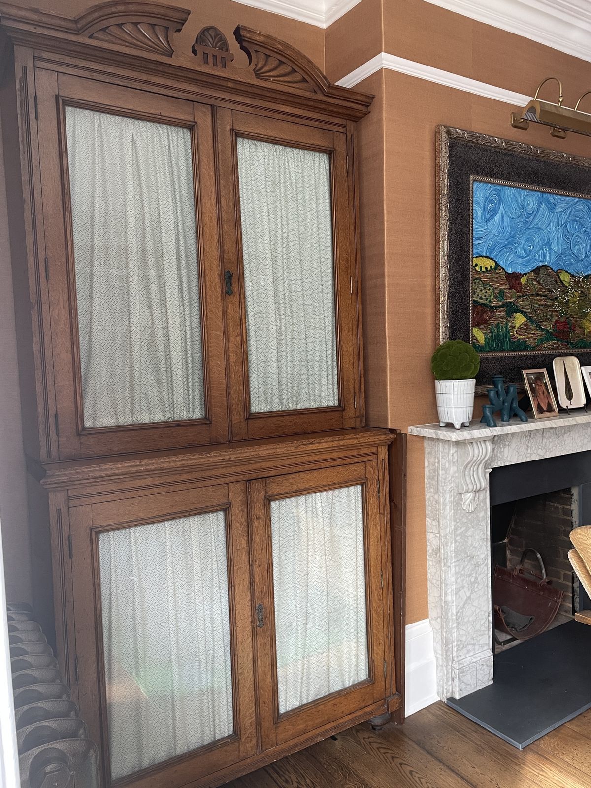 Country House Golden Oak Bookcase photo vinterior