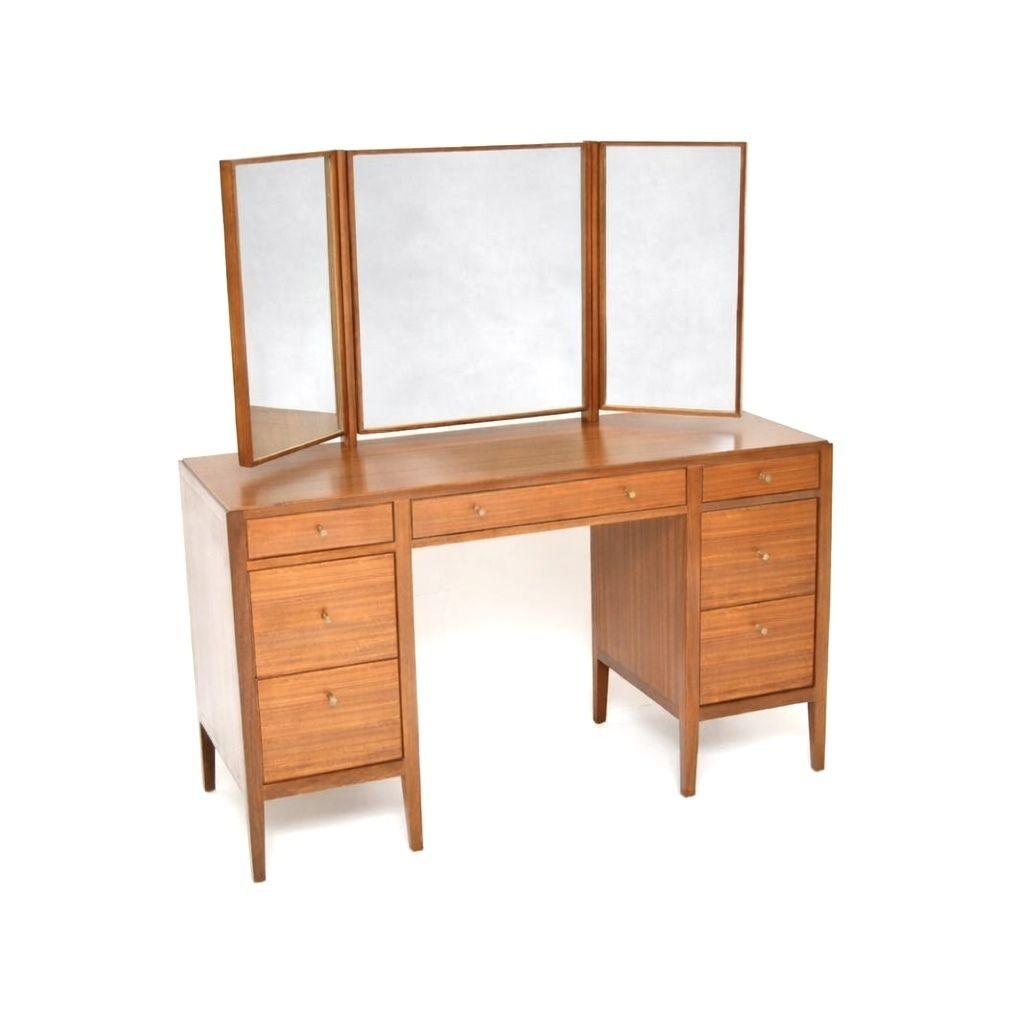 Vintage Mahogany Dressing Table By Loughborough