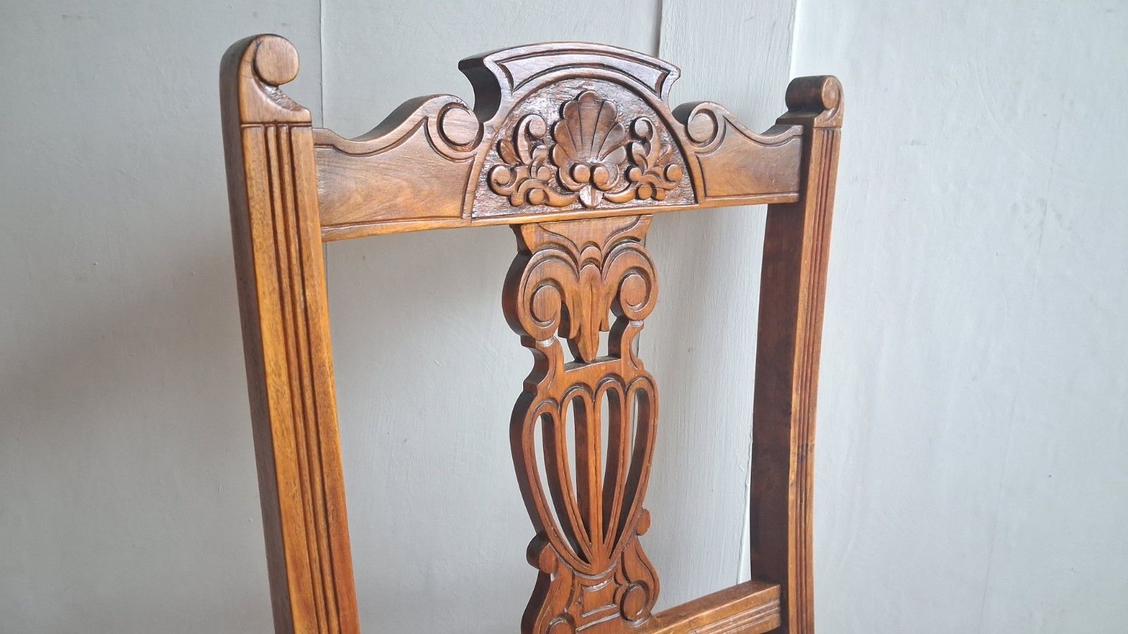 Quaint Victorian Circa 1890 Mahogany Upholstered Bedroom /Nursing /General Chair photo furniture