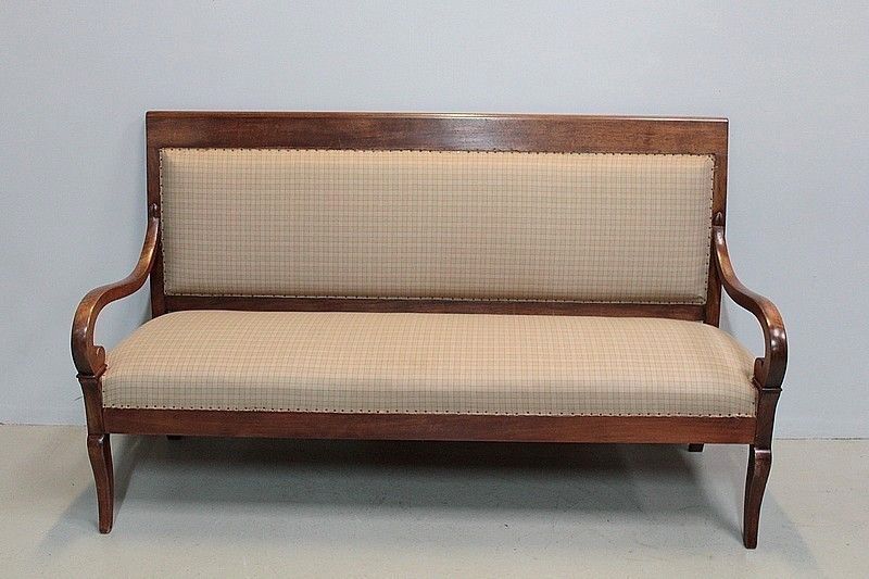 19th Century Walnut Restoration Bench