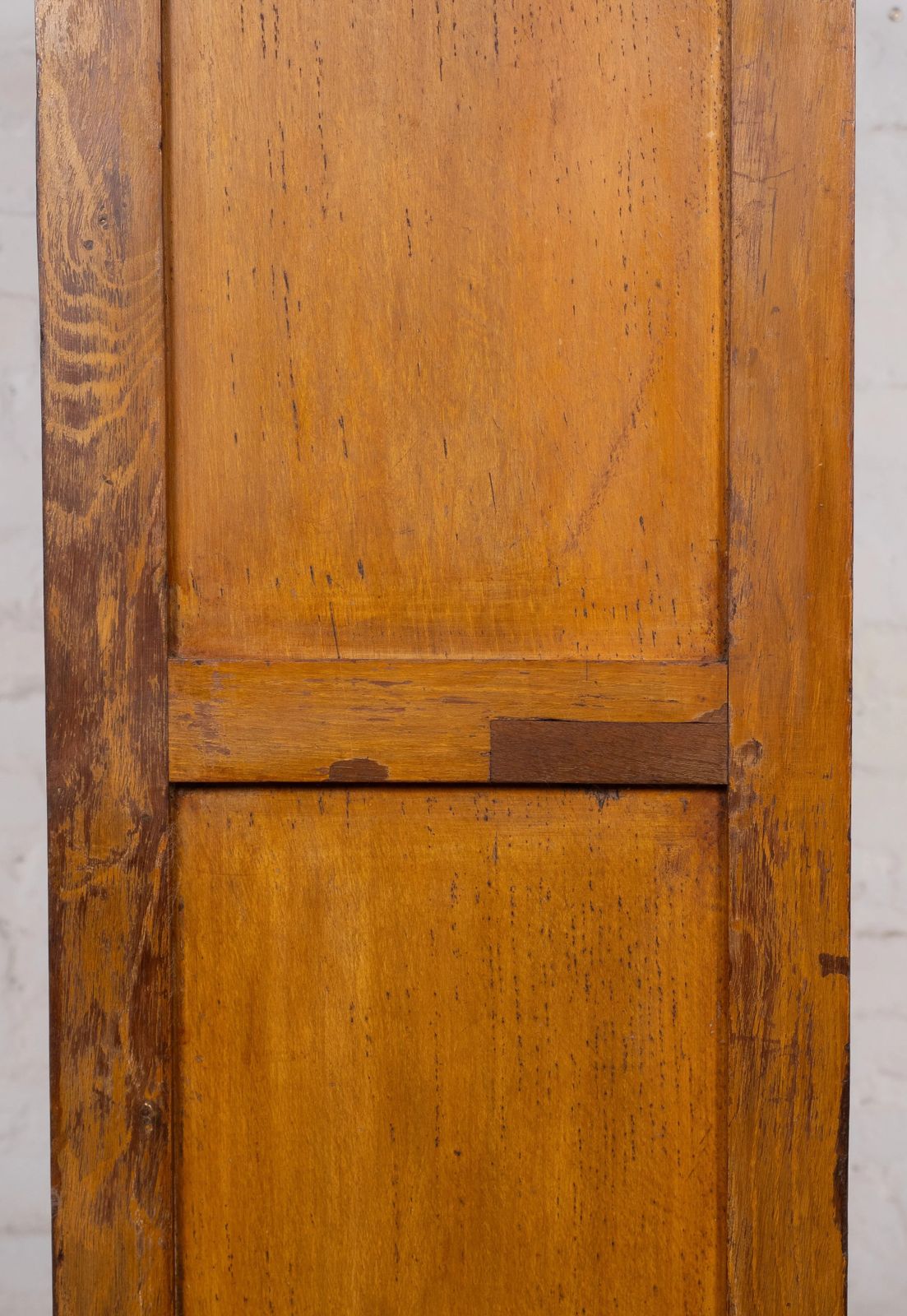 photo vinterior Large Vintage French Tambour Door Cabinet