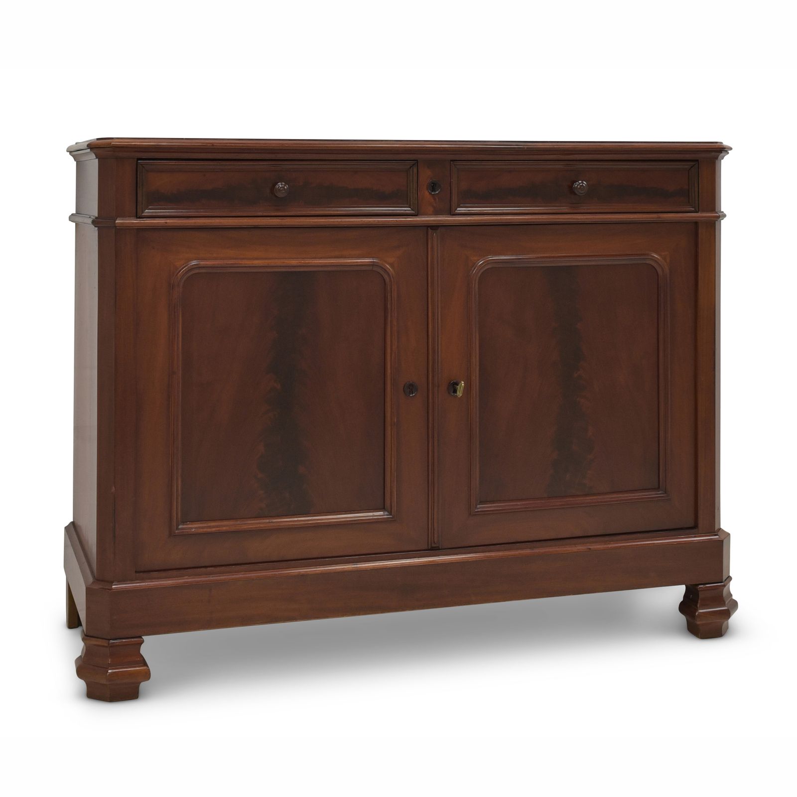 Antique! Restored Mahogany Chest Of Drawers/Sideboard, Circa 1880.