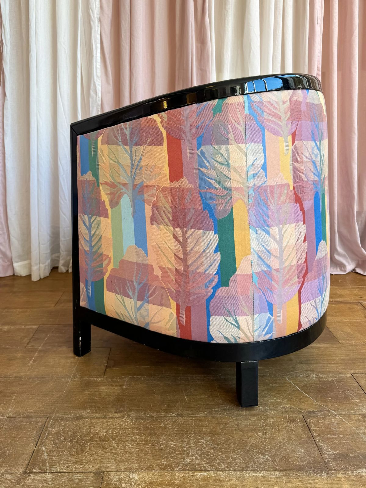 Postmodern Tub Chair By Gervan (2 Of 2) photo Furniture