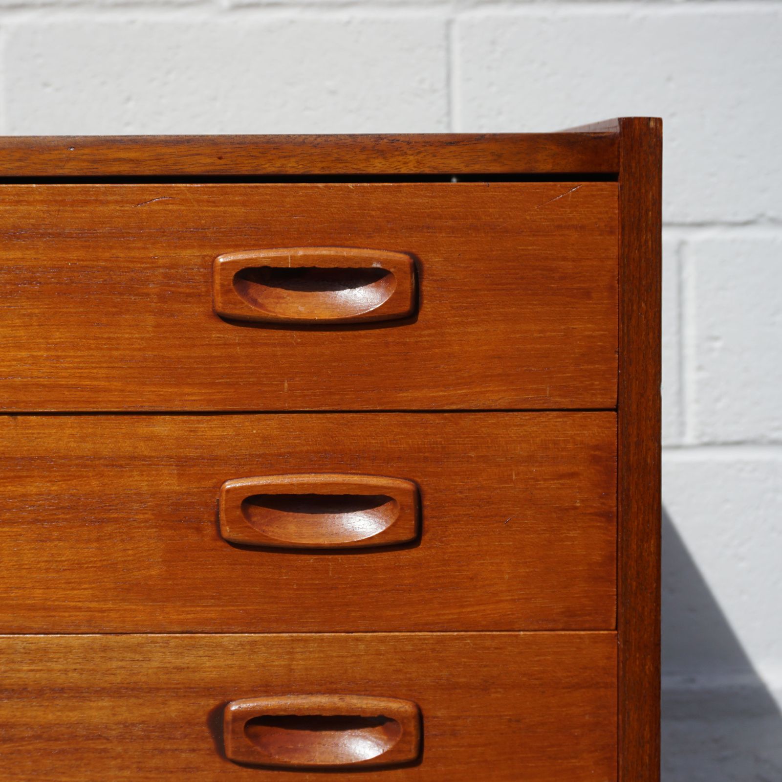Refurbished Chest Of 4 Drawers On Hairpin Legs Mid Century Modern Wooden Office Storage photo vintage