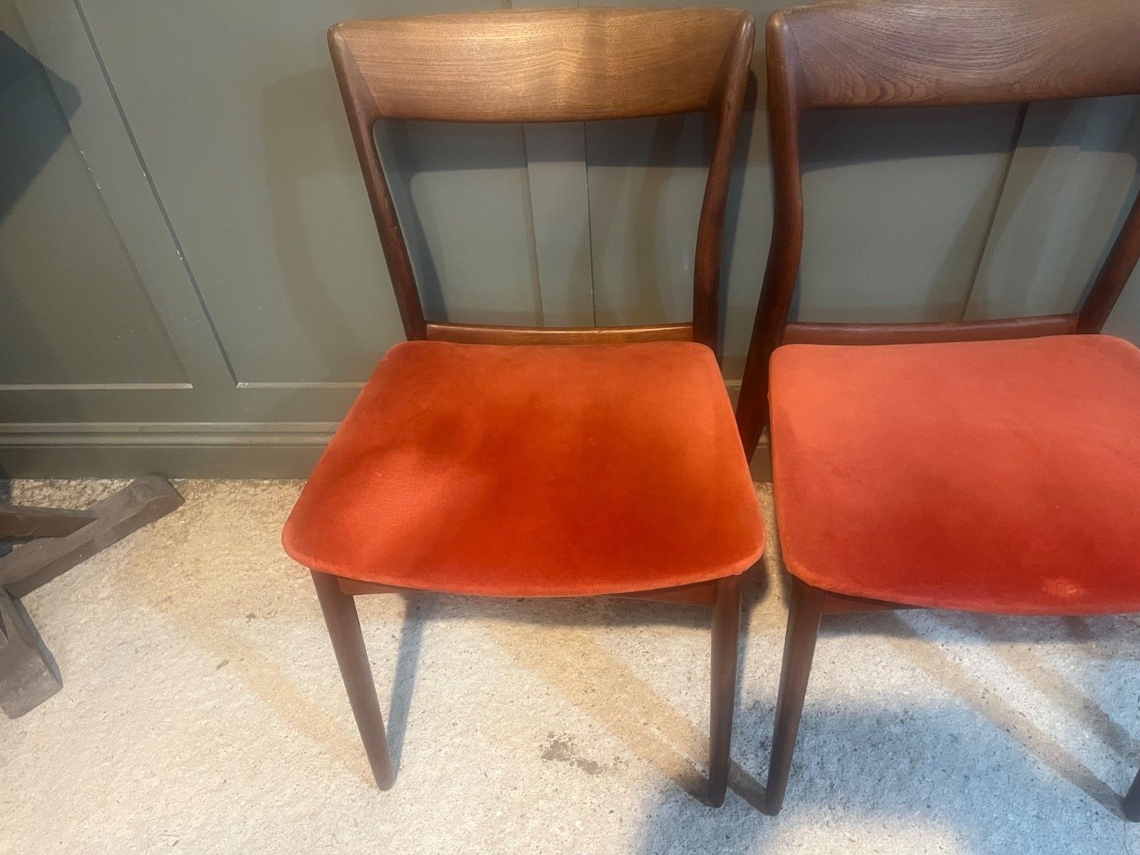 photo furniture Teak Danish Dining Chairs By R. Borregaard For Viborg Circa 1960’s X 4