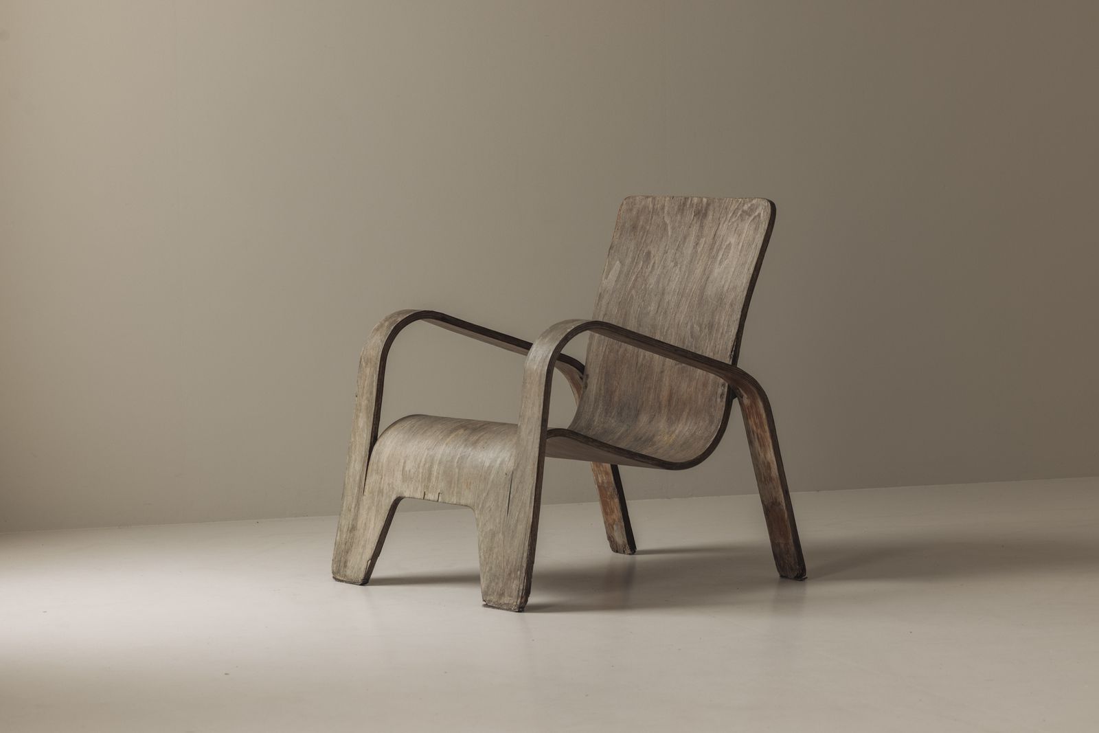 Early Modernist Lawo1 Armchair By Han Pieck For Lawo Ommen, The Netherlands 1946